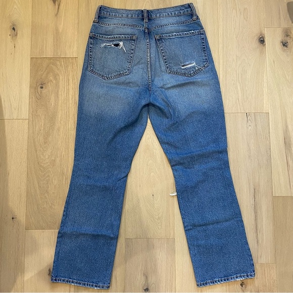 Ella Moss | High Waisted Crop Flare Ripped Jeans 💙 - Picture 8 of 8